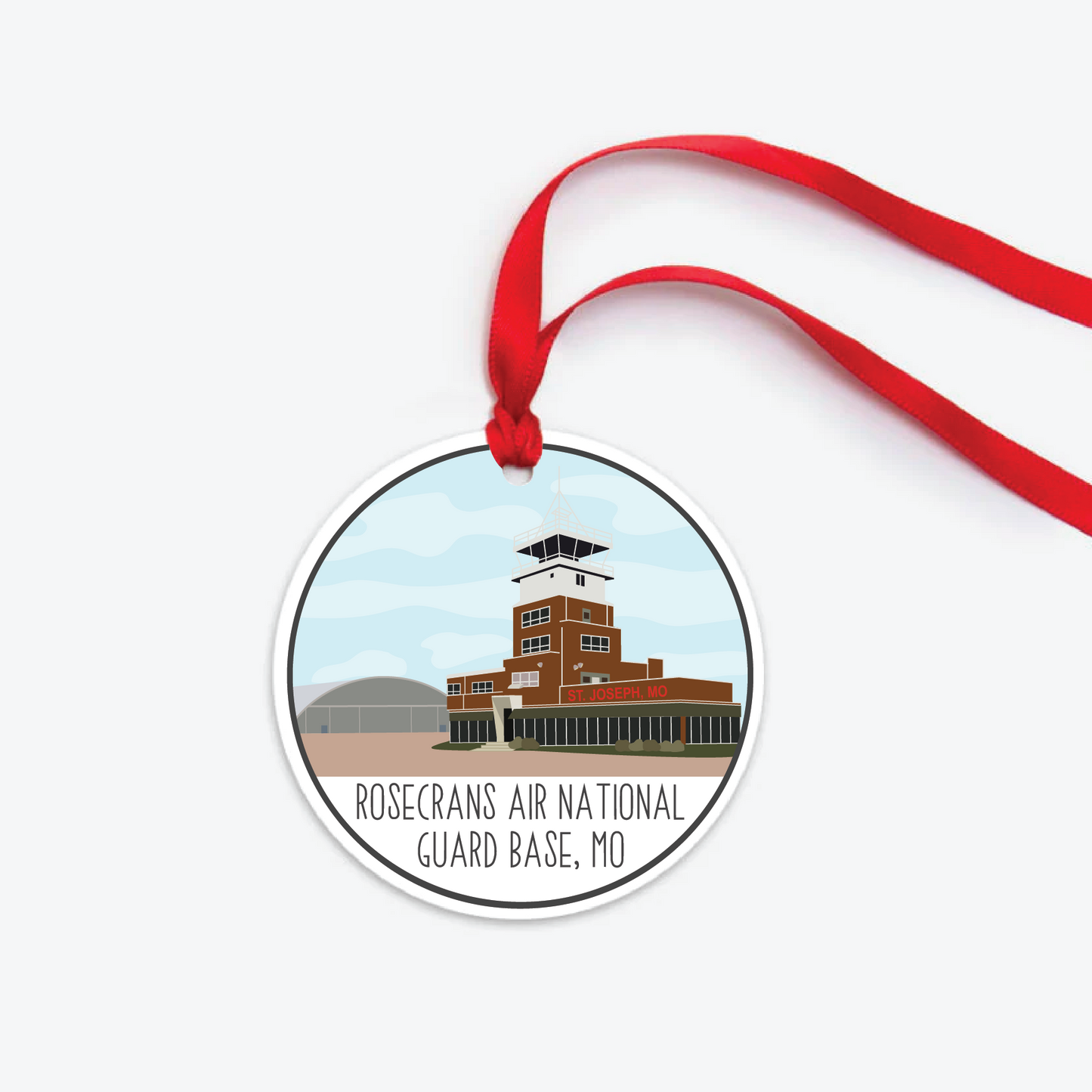 Rosecrans Air National Guard Base Ornament