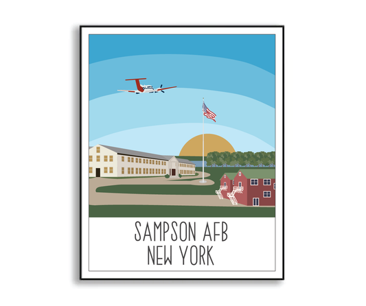 Sampson Air Force Base Print