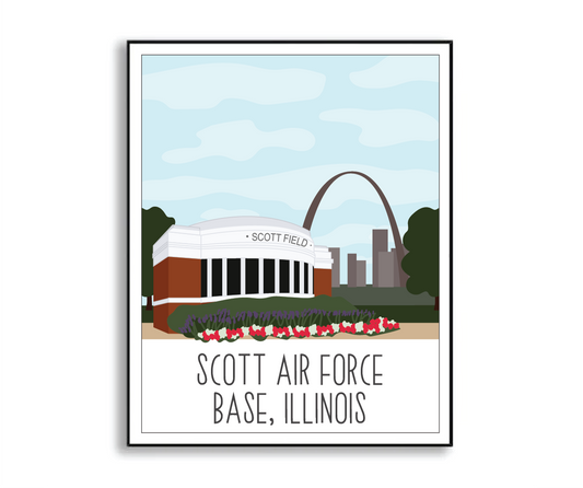 Scott Air Force Base Print