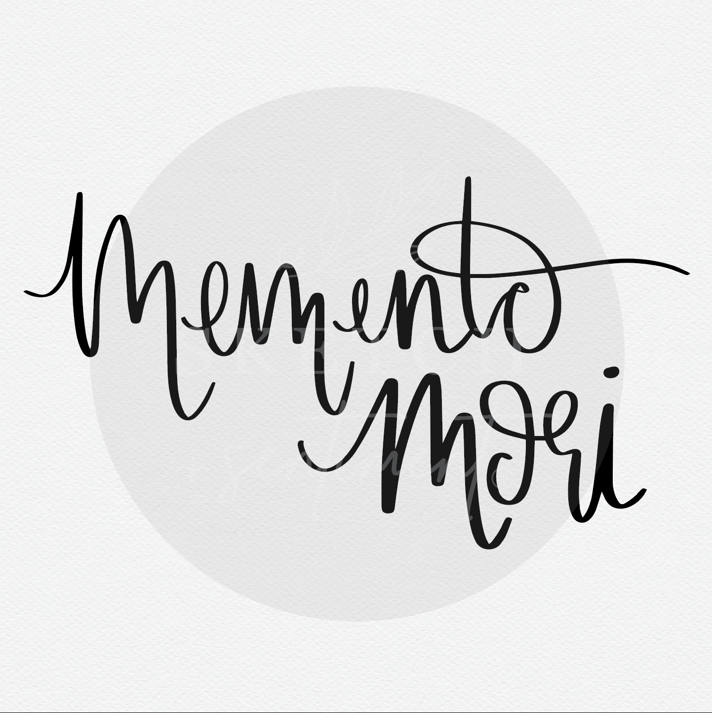 Memento Mori SVG Digital Download