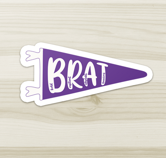 Military Brat Flag Sticker