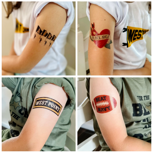 USMA West Point Temporary Tattoos