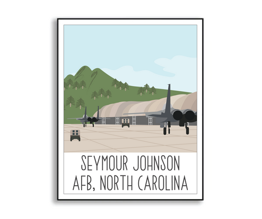Seymour Johnson Air Force Base Print