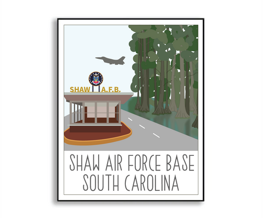 Shaw Air Force Base Print