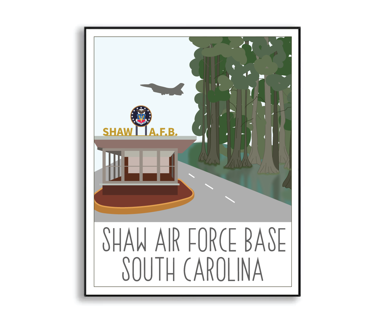 Shaw Air Force Base Print