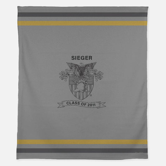 Custom Gray Girl Throw Blanket