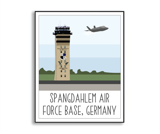 Spangdahlem Air Base Print