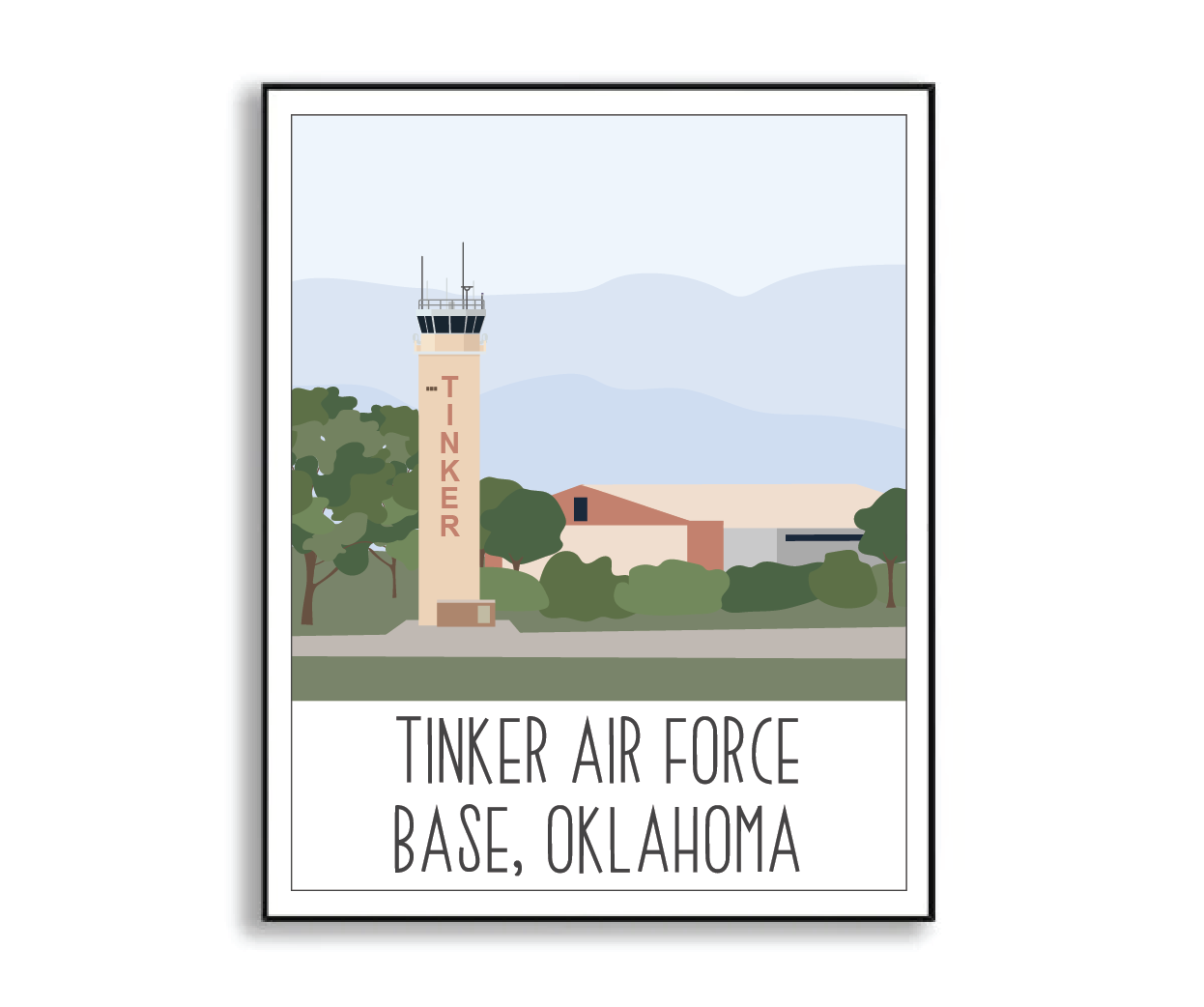 Tinker Air Force Base Print