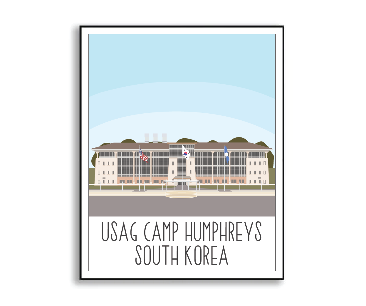 USAG Camp Humphreys Print