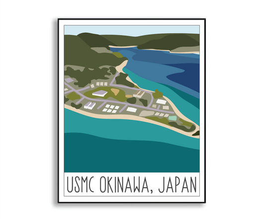 USMC Okinawa Print