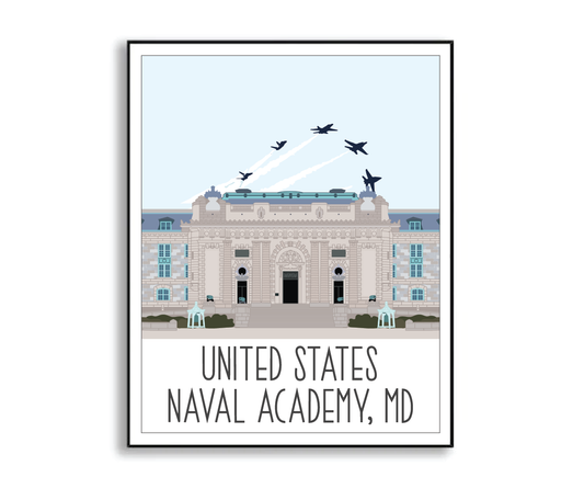 US Naval Academy Print