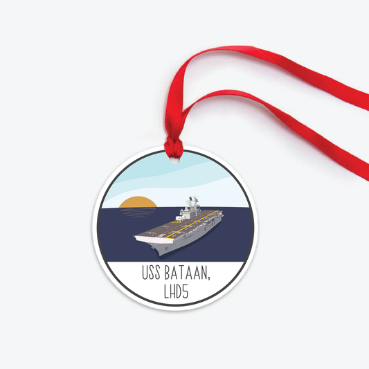 USS Bataan LHD5 Ornament