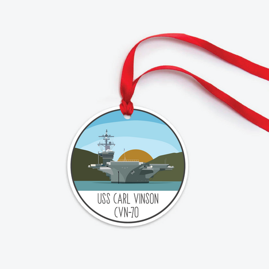 USS Carl Vinson CVN 70 Ornament