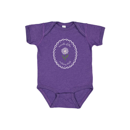 Bravery in Bloom Military Child Tee