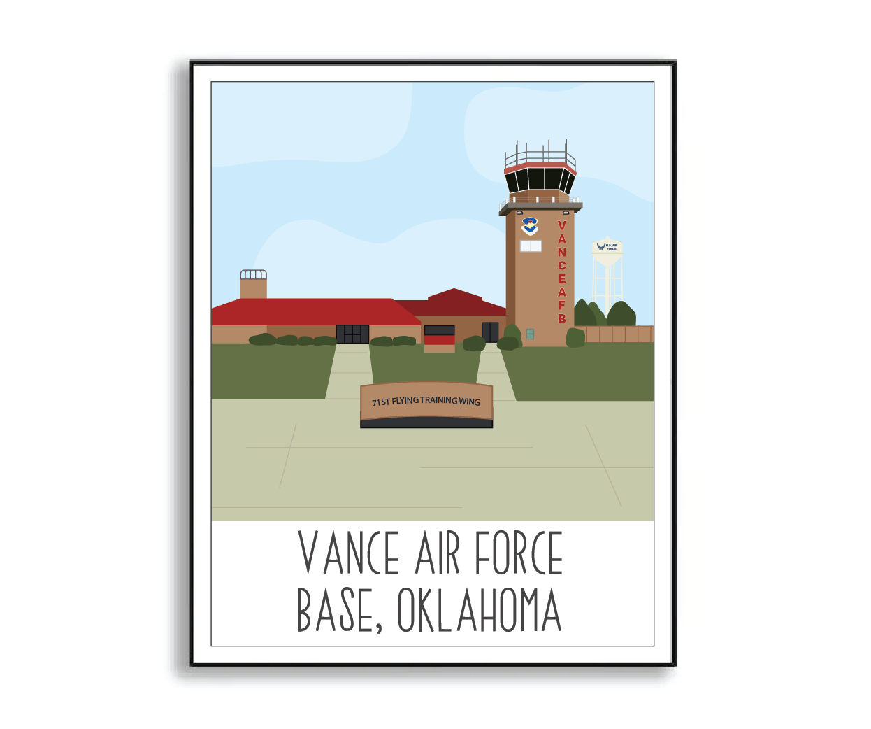 Vance Air Force Base Print