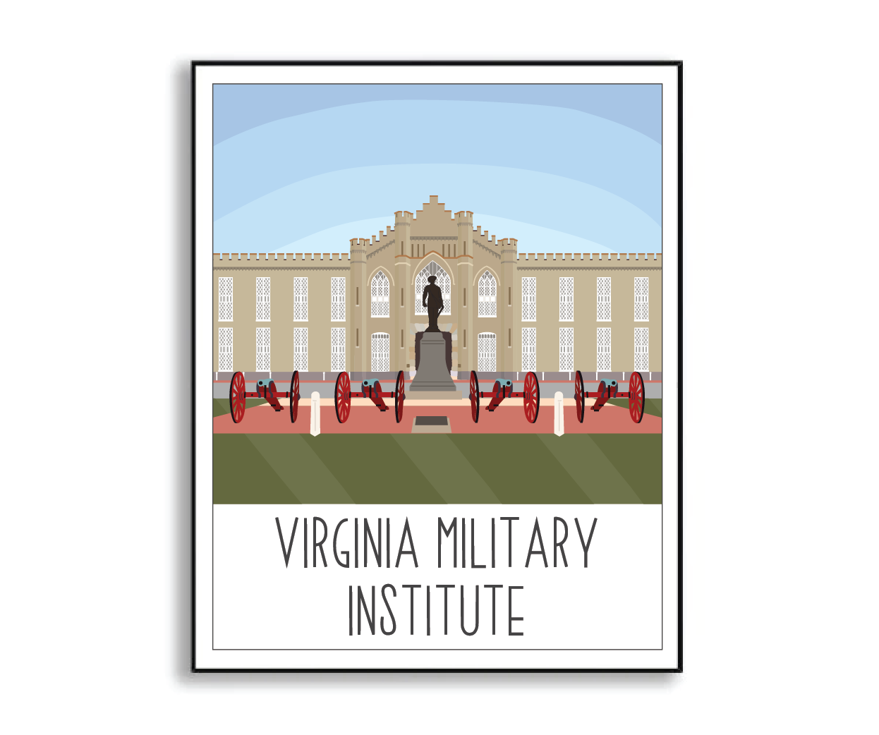 Virginia Military Institute Print