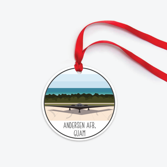 andersen air force base ornament two sided