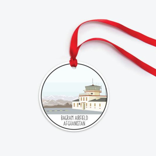 bagram airfield ornament two sided