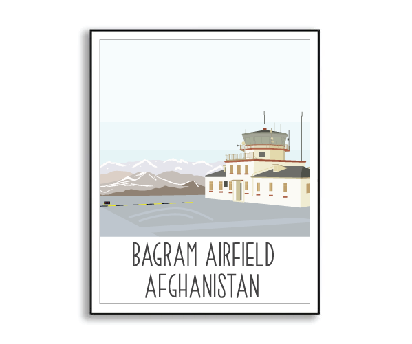 bagram airfield print
