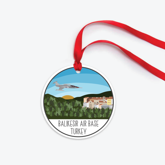 balikesir air base ornament two sided