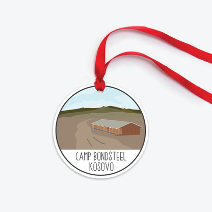 Camp Bondsteel Kosovo Ornament