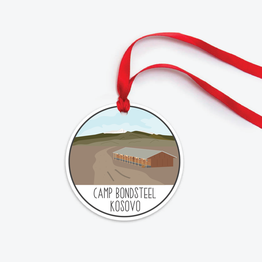 Camp Bondsteel Kosovo Ornament