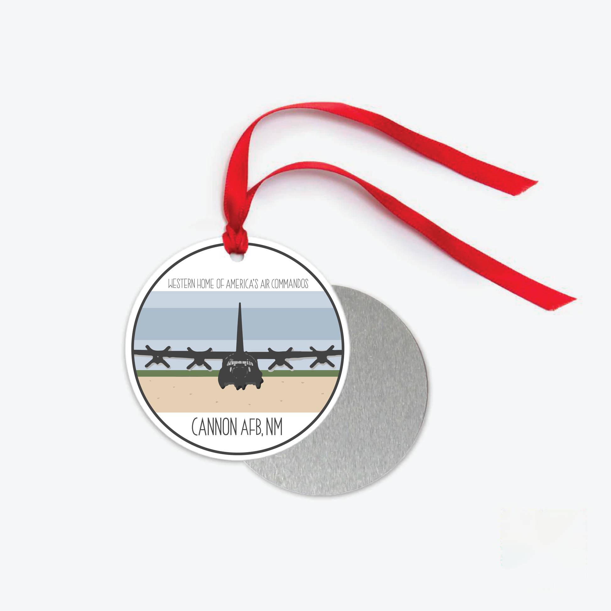 cannon air force base ornament one sided