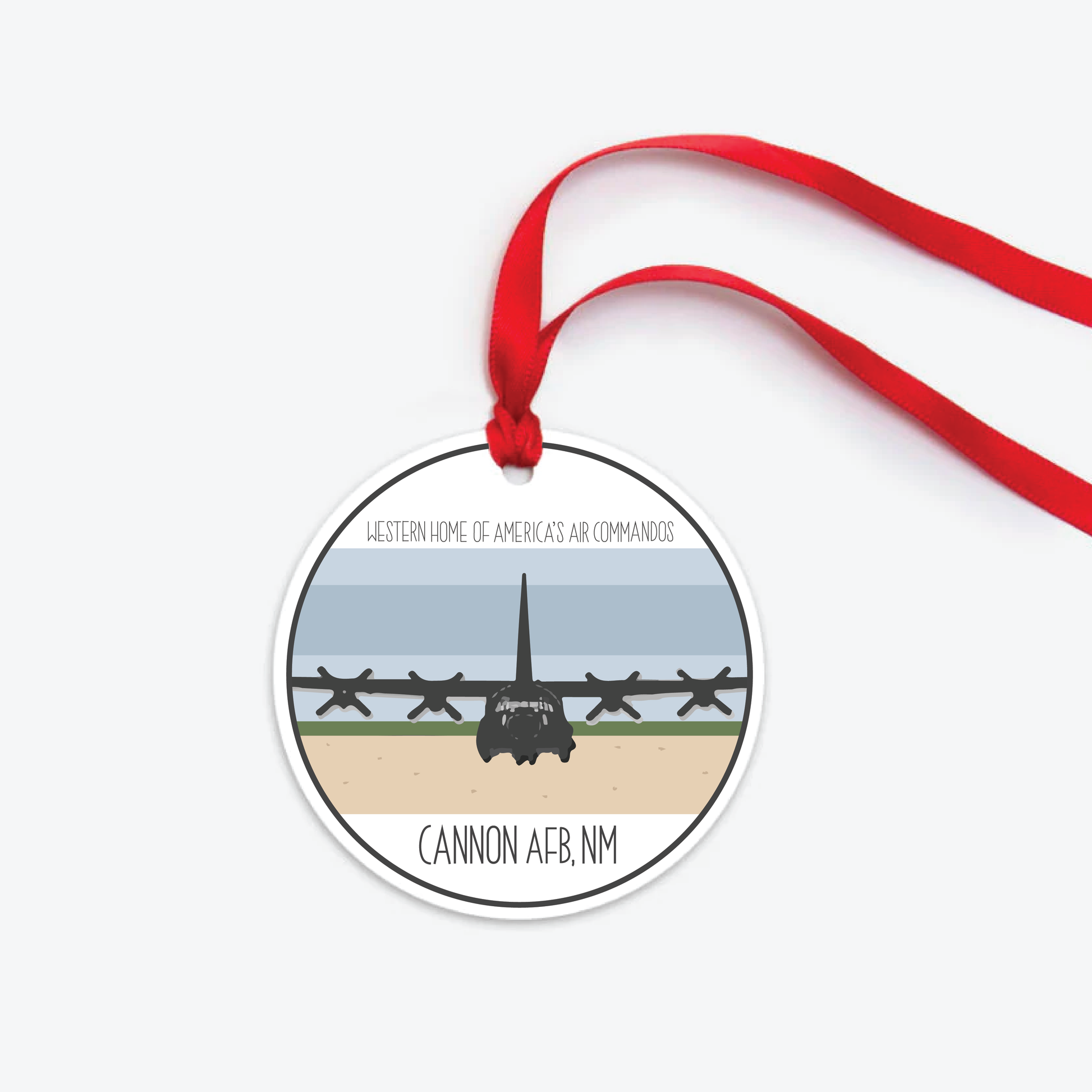 cannon air force base ornament two sided