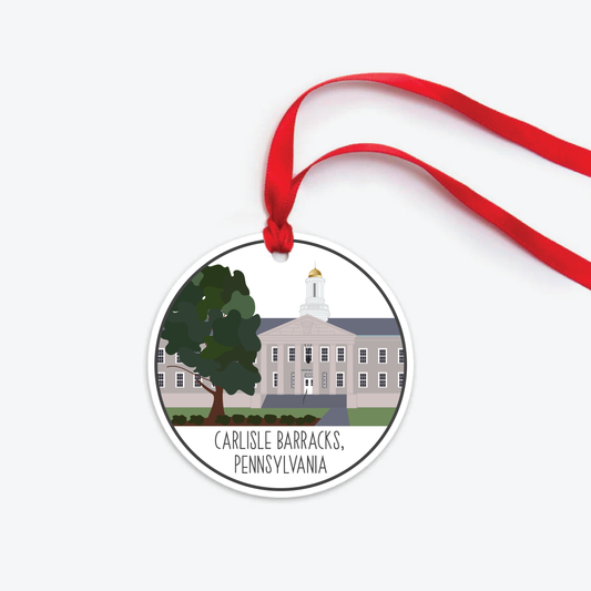 carlisle barracks ornament two sided