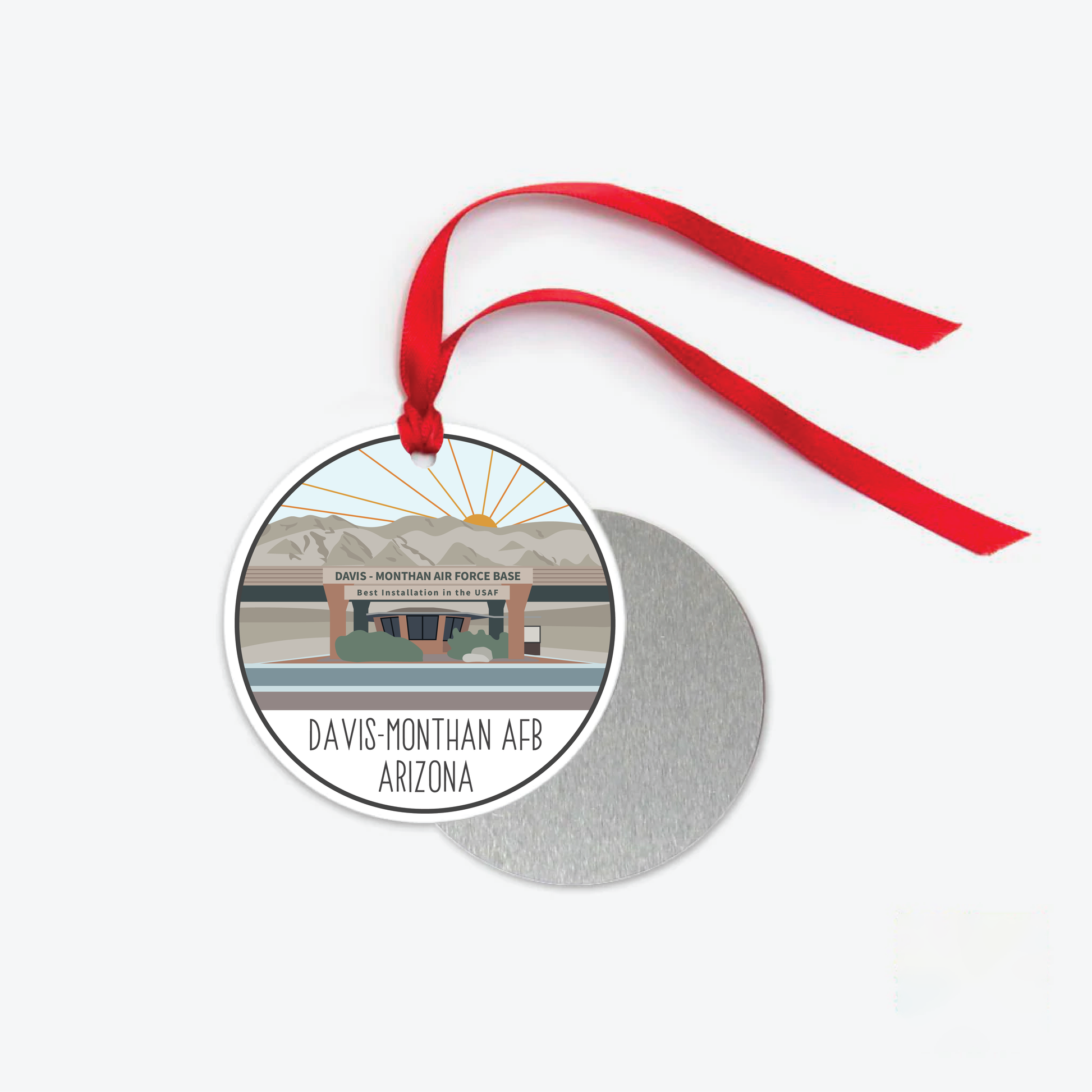davis-monthan afb ornament one sided