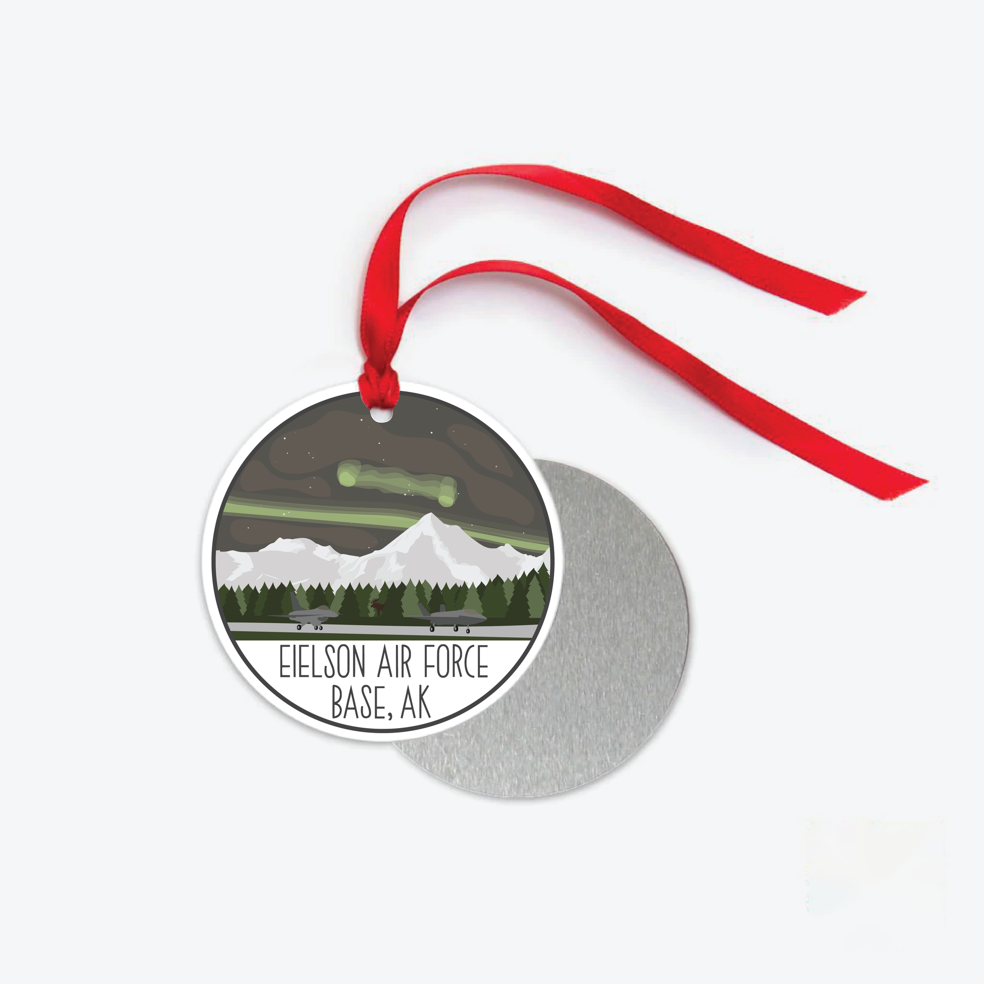 eielson air force base ornament one sided
