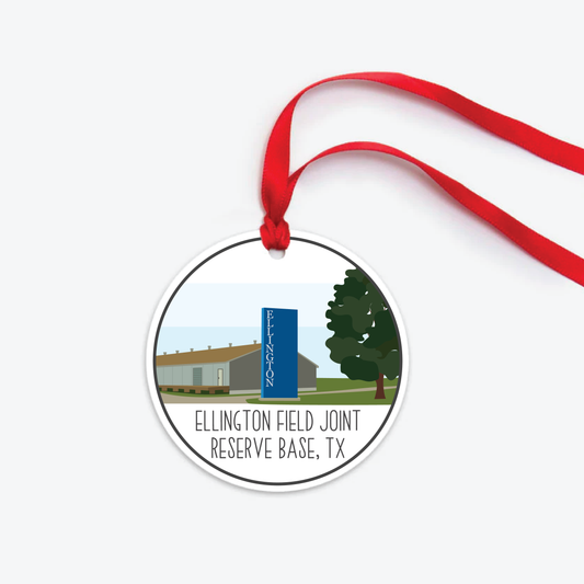 ellington field joint reserve base ornament two sided
