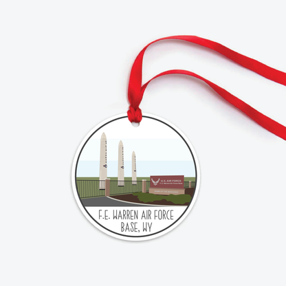 FE Warren Air Force Base Ornament