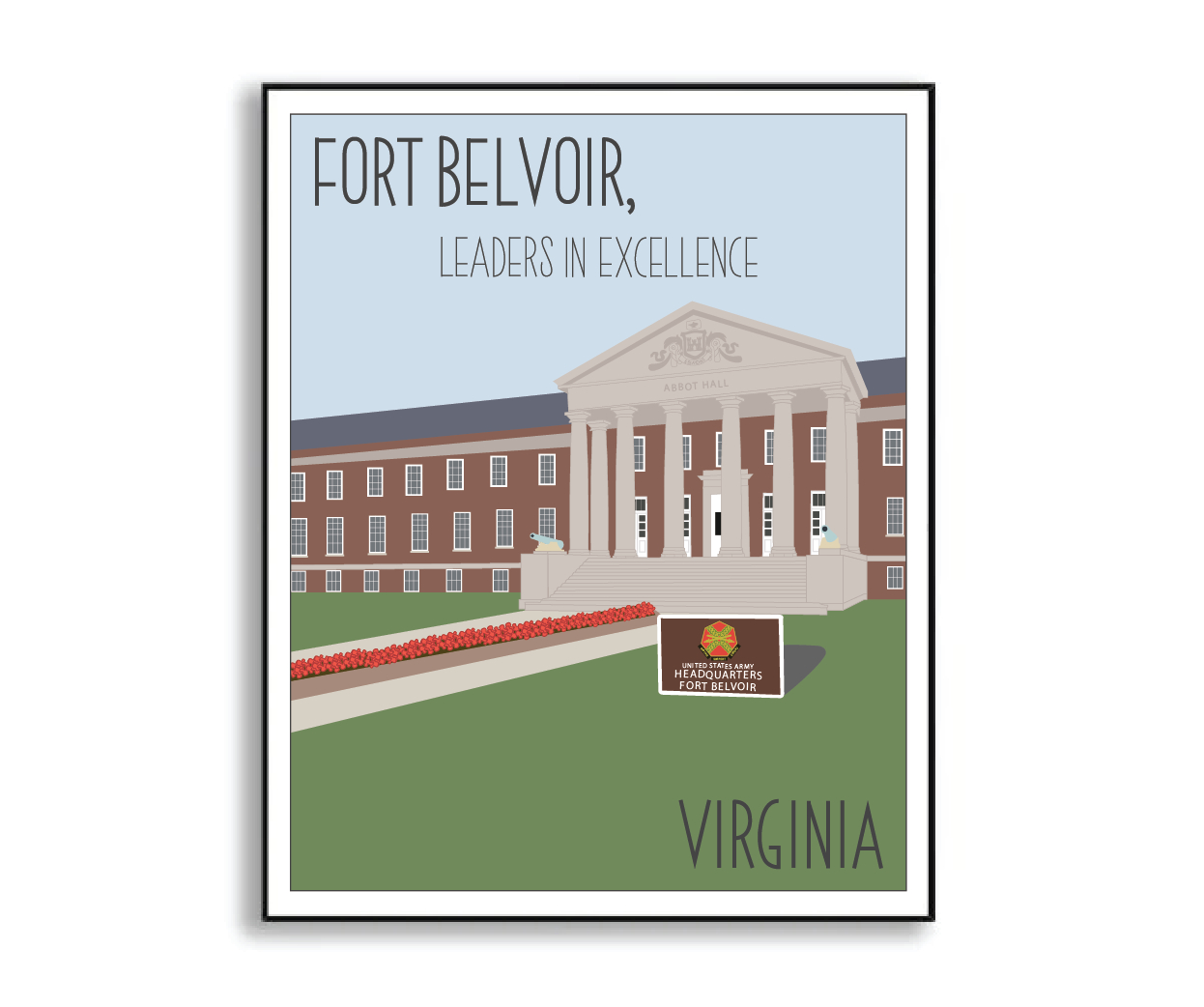 fort belvoir print