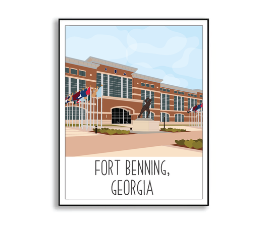 Fort Benning Print