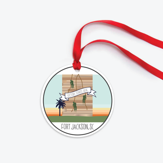 fort jackson ornament two sided