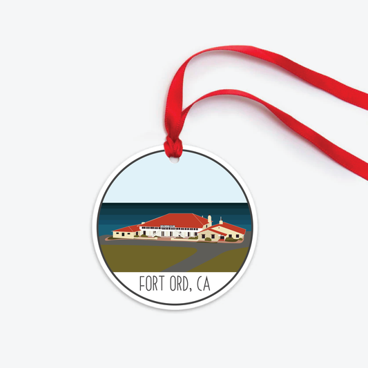 fort ord ornament two sided