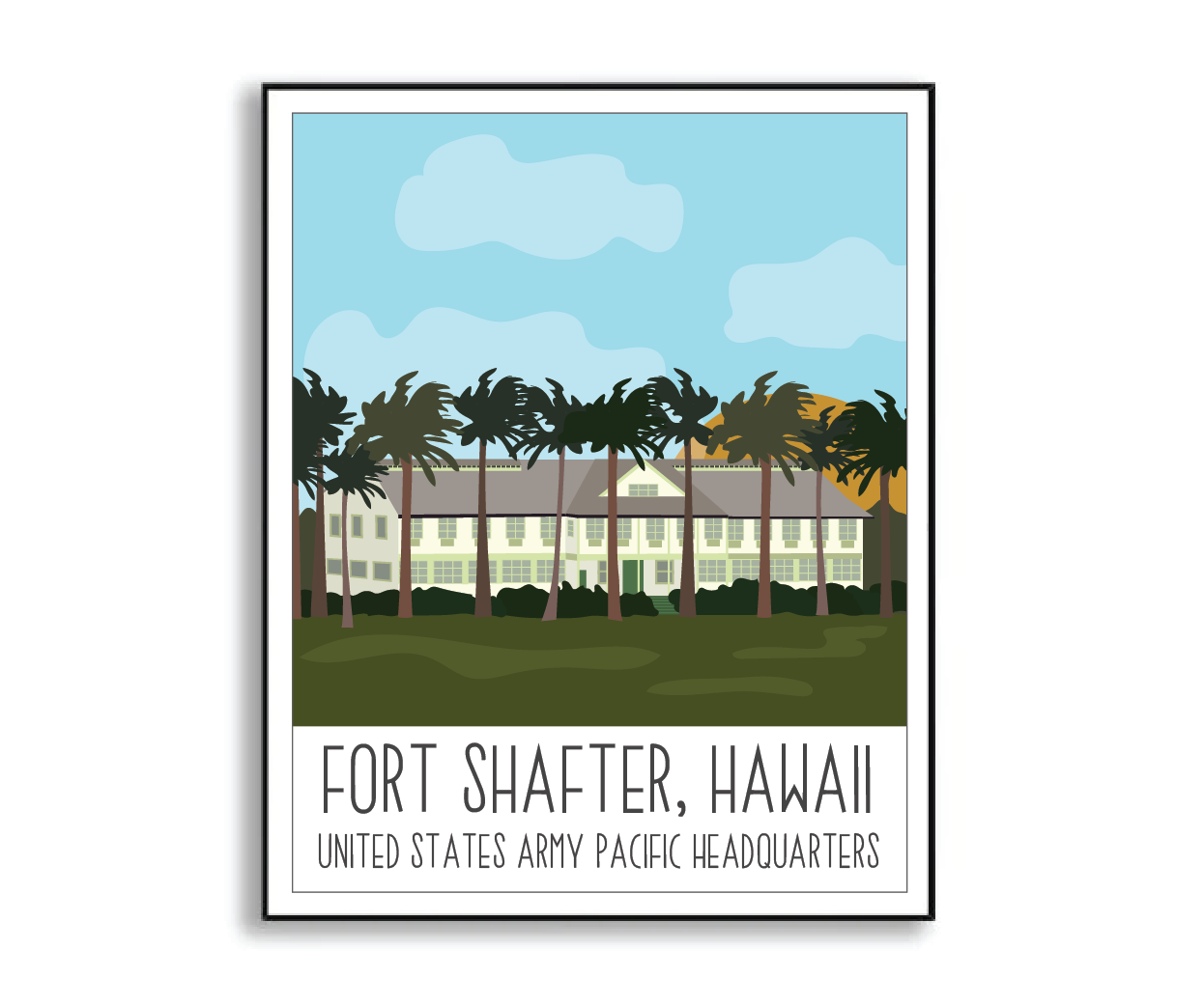 Fort Shafter Print