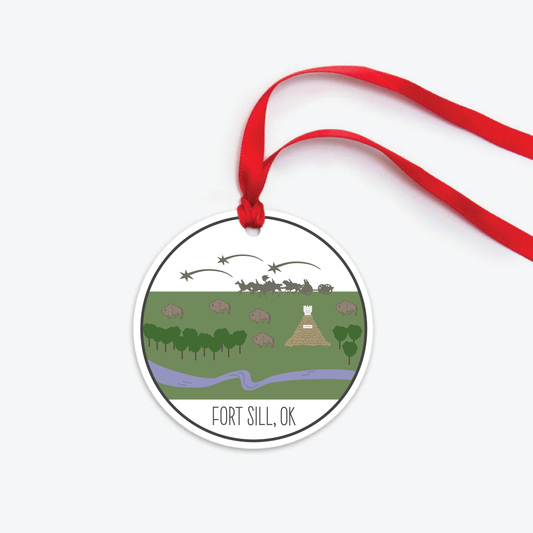 fort sill ornament two sided