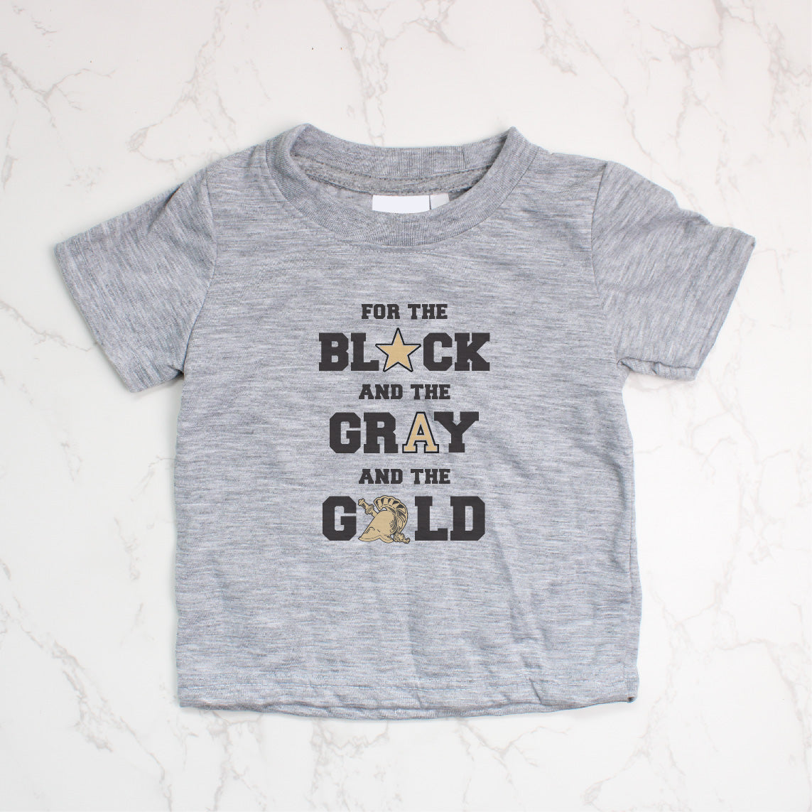 For the Black and the Gray and the Gold Tee