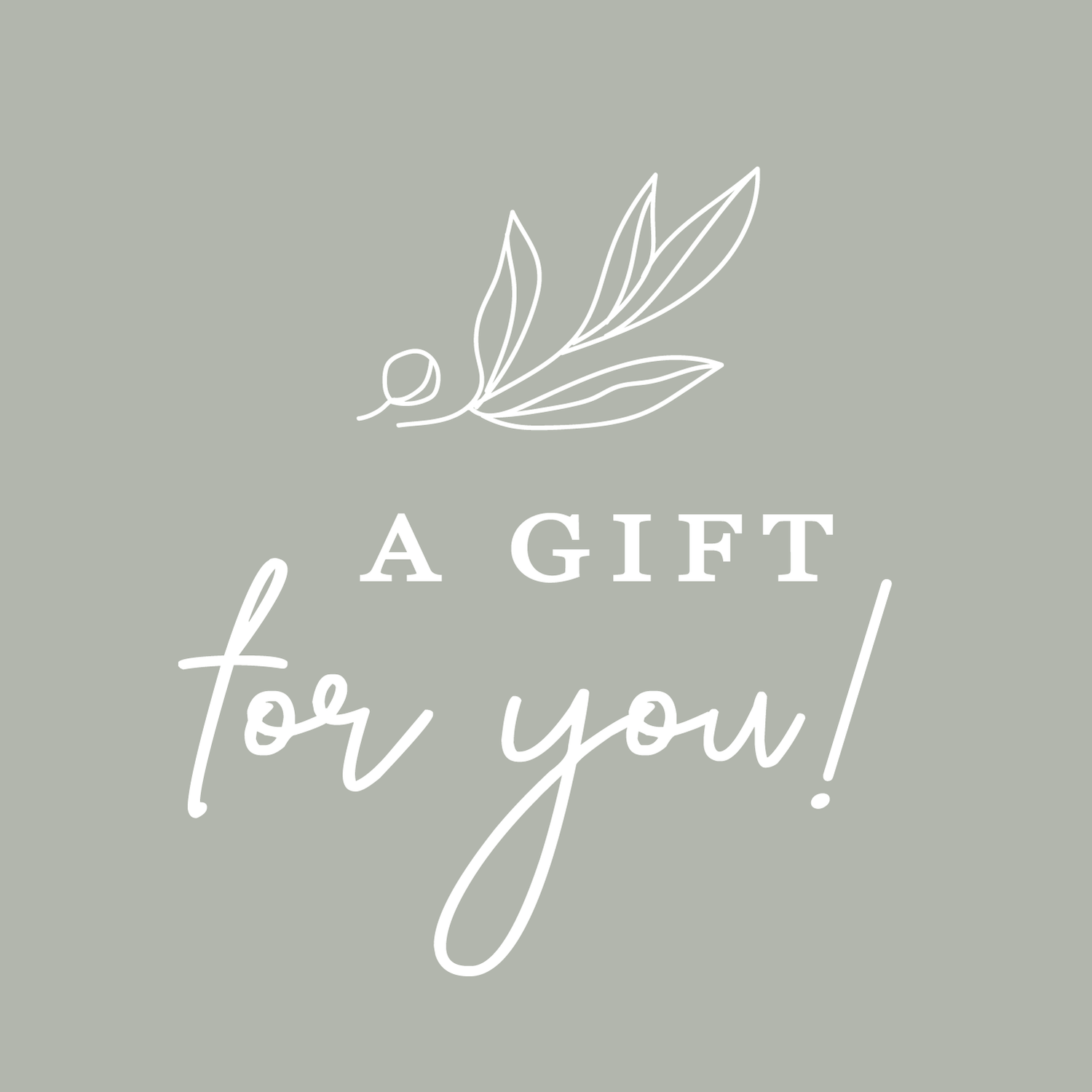 sketch + sentiment gift card