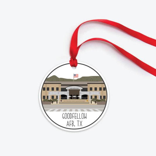 goodfellow air force base ornament two sided