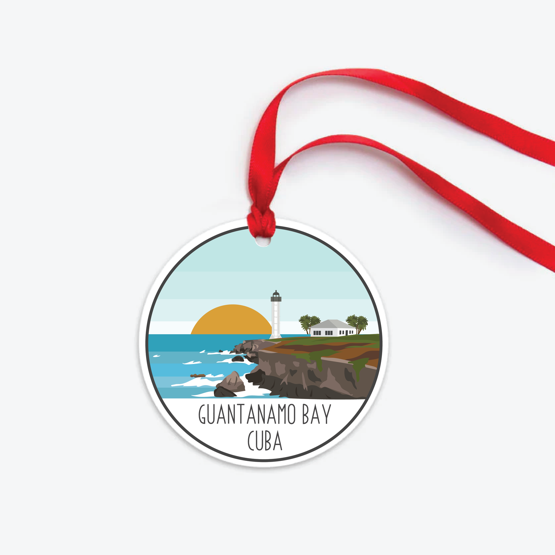 guantanamo bay ornament two sided