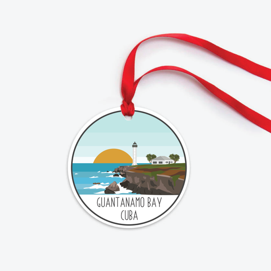 guantanamo bay ornament two sided