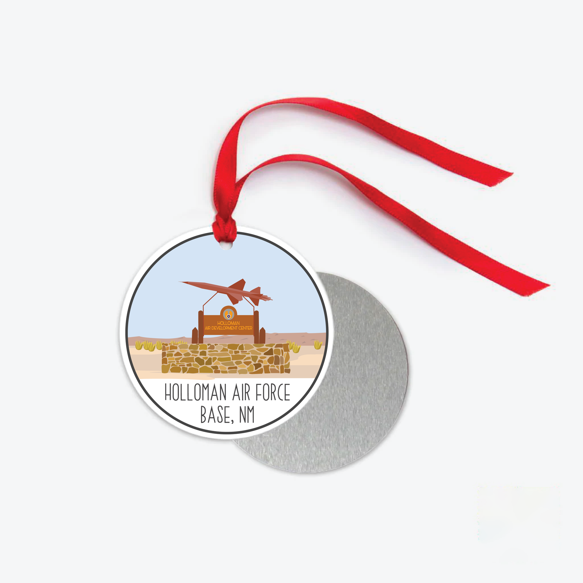 holloman air force base ornament one sided