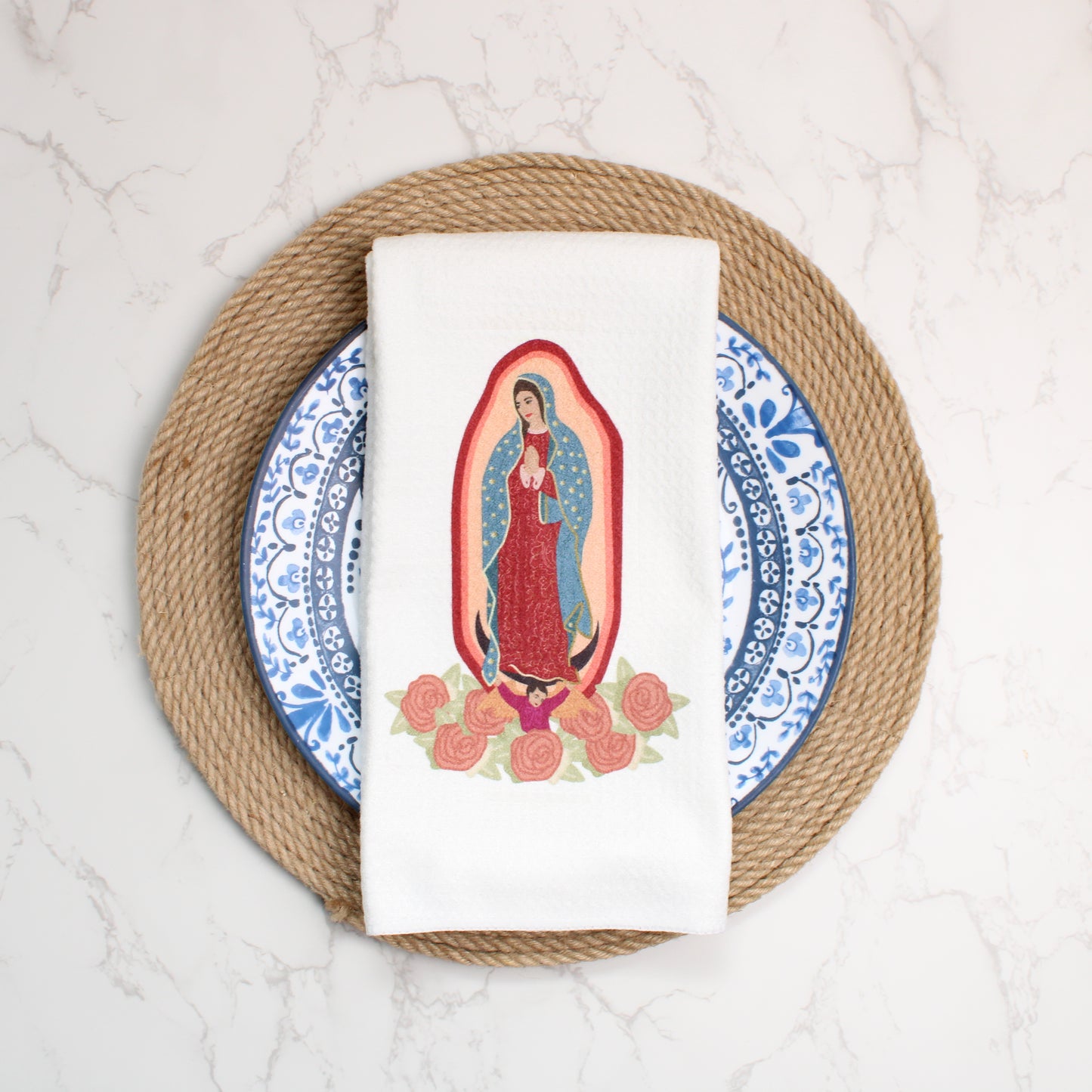 Our Lady of Guadalupe Tea Towel
