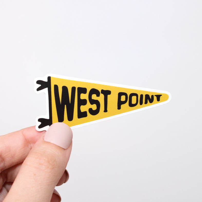 West Point Pennant Sticker