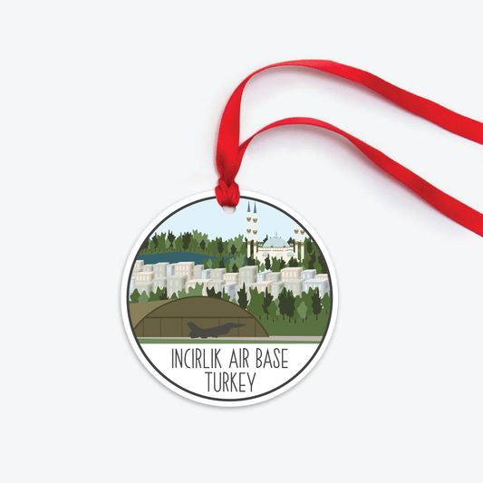 incirlik air base ornament two sided