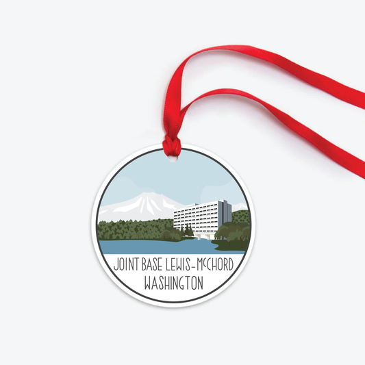 joint base lewis mcchord ornament two sided / madigan med center
