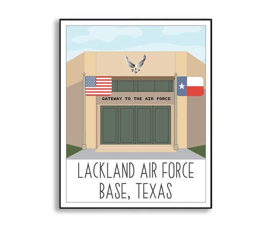Lackland AFB Print